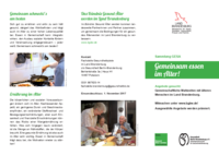 Flyer der Sammlung GESA Flyer der Sammlung GESA