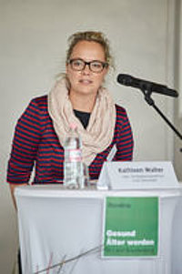 Kathleen Walter, Leiterin des oskar. Das Begegnungszentrum in der Gartenstadt Foto: Fabian Schellhorn Kathleen Walter, Leiterin des oskar. Das Begegnungszentrum in der Gartenstadt Foto: Fabian Schellhorn