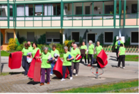 Teilnehmerinnen und Teilnehmer des Genossenschaftsportkurses in Rüdersdorf Foto: Georg Eichinger Teilnehmerinnen und Teilnehmer des Genossenschaftsportkurses in Rüdersdorf Foto: Georg Eichinger
