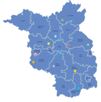 Verteilung der eingegangenen Beiträge im Land Brandenburg (Stand: 15.10.2013) Verteilung der eingegangenen Beiträge im Land Brandenburg (Stand: 15.10.2013)