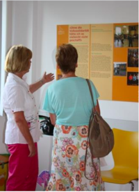 Gäste der Vernissage Foto: Gesundheit Berlin-Brandenburg e.V. Gäste der Vernissage Foto: Gesundheit Berlin-Brandenburg e.V.