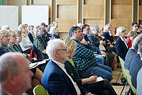 2. Plenum | Blick in den Veranstaltungssaal Foto: Fabian Schellhorn 2. Plenum | Blick in den Veranstaltungssaal Foto: Fabian Schellhorn