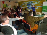 Bewegungseinheit nach "Horton" angeleitet von Karin Heidemann Foto: Stadt Brandenburg Bewegungseinheit nach "Horton" angeleitet von Karin Heidemann Foto: Stadt Brandenburg